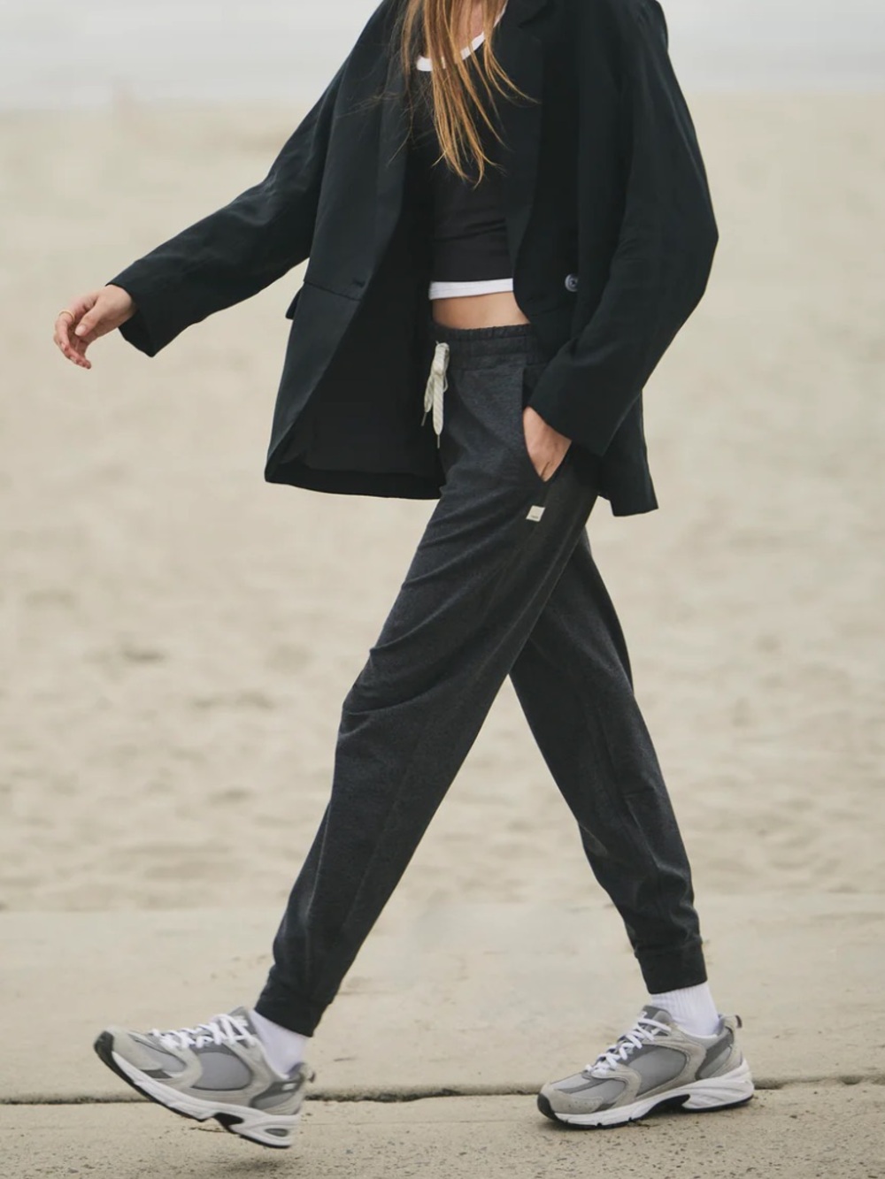 Vuori Performance Jogger Midnight Heather Large With Hang tag